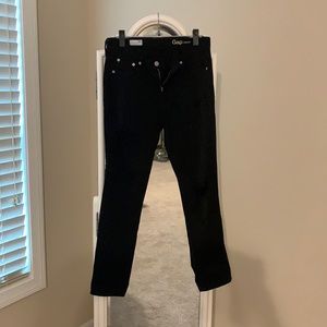 26r black distressed girlfriend for jeans.